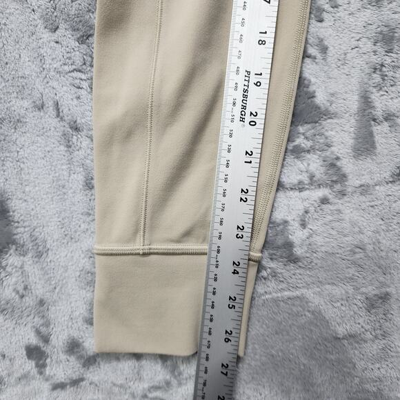 Athleta Leggings Womens M Tan Salutation Cargo Tight Cuffed Hem Jogger Workout - Picture 11 of 13